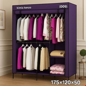 کمد برزنتی جالباسی 009 کمد پارچه ای 170 #120#50