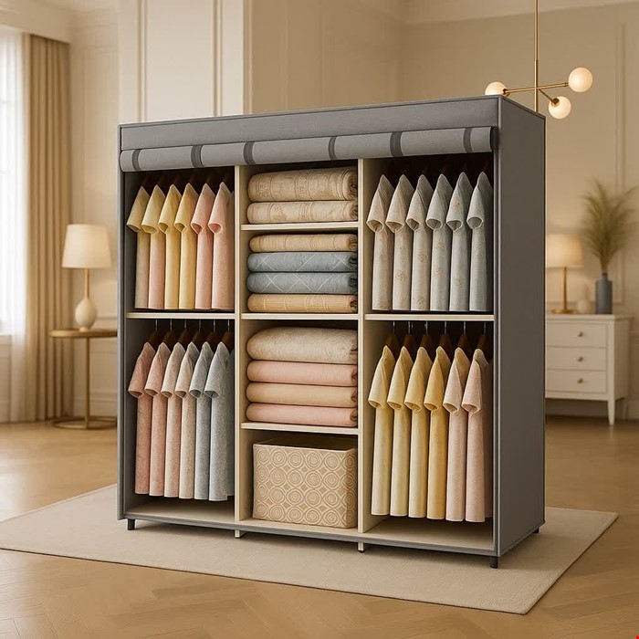 کمد برزنتی مدل سه درب ( 0013)  178#145#50