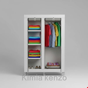 کمد برزنتی دوقلو (0030) ارتفاع 170 طول 80 عرض 50  