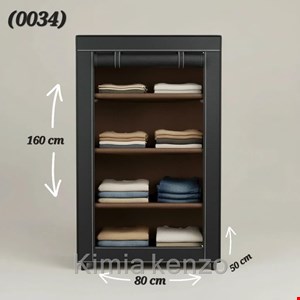 کمد برزنتی مدل 0034 ارتفاع 160 طول 80 عرض 50